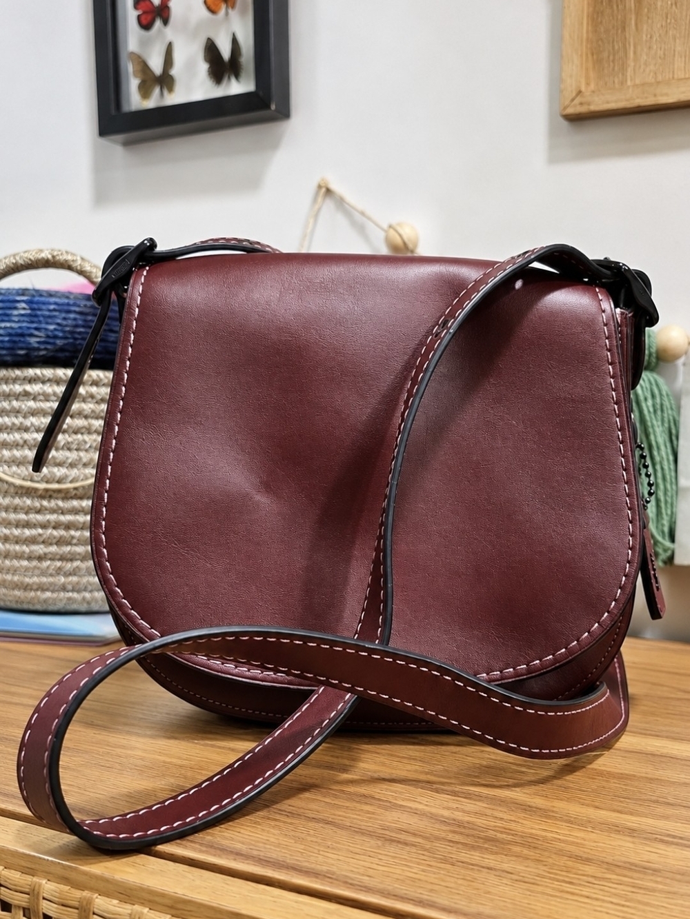 Coach 1941 Saddle Bag EUC
